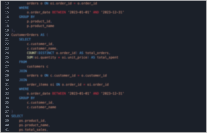 前処理・集計のサンプルイメージ