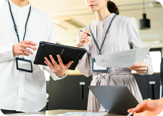 ベンダー巻き取りのサンプルイメージ